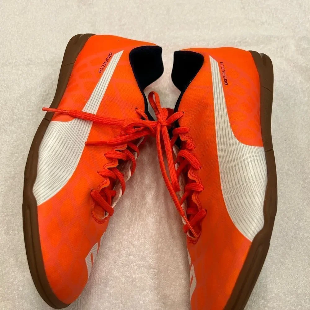 Puma Orange Athletic Shoes for Sports Performance